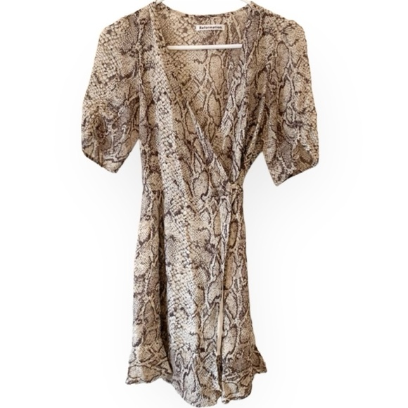 Reformation Summer Wrap Dress - Picture 3 of 5